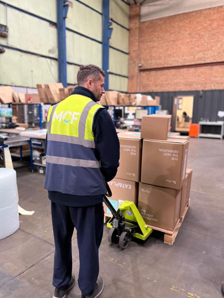 MCF fulfilment warehouse
